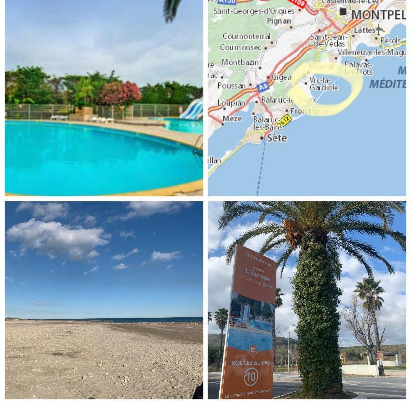 Camping L'Europe Hotell Vic-la-Gardiole Exteriör bild